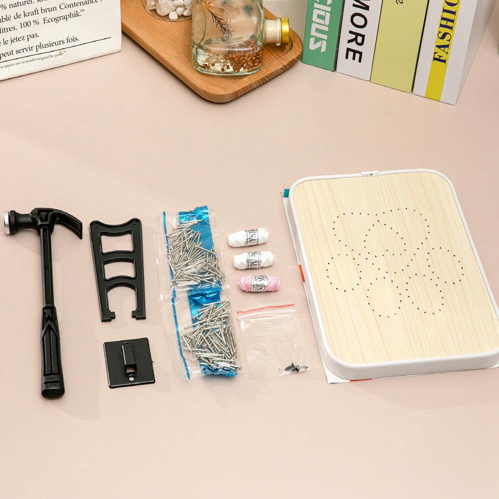 Kendin Yap İp Sanat Seti  Ananas 15*20 cm