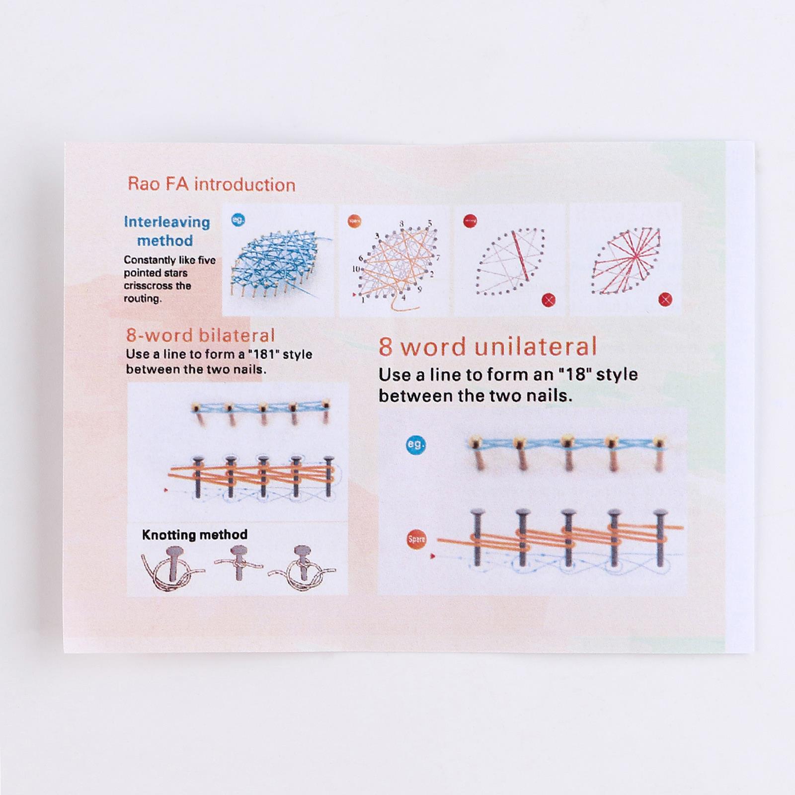 Kendin Yap İp Sanat Seti Kedi 11*11 cm