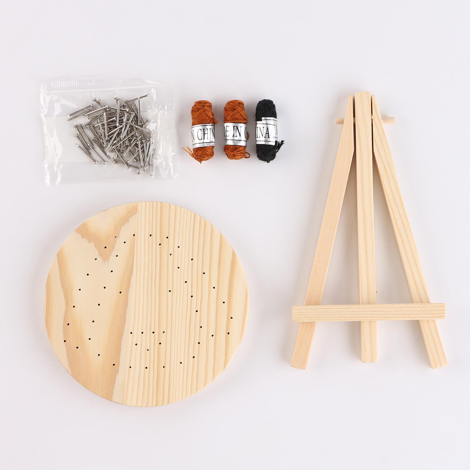 Kendin Yap İp Sanat Seti Köpek 11*11 cm