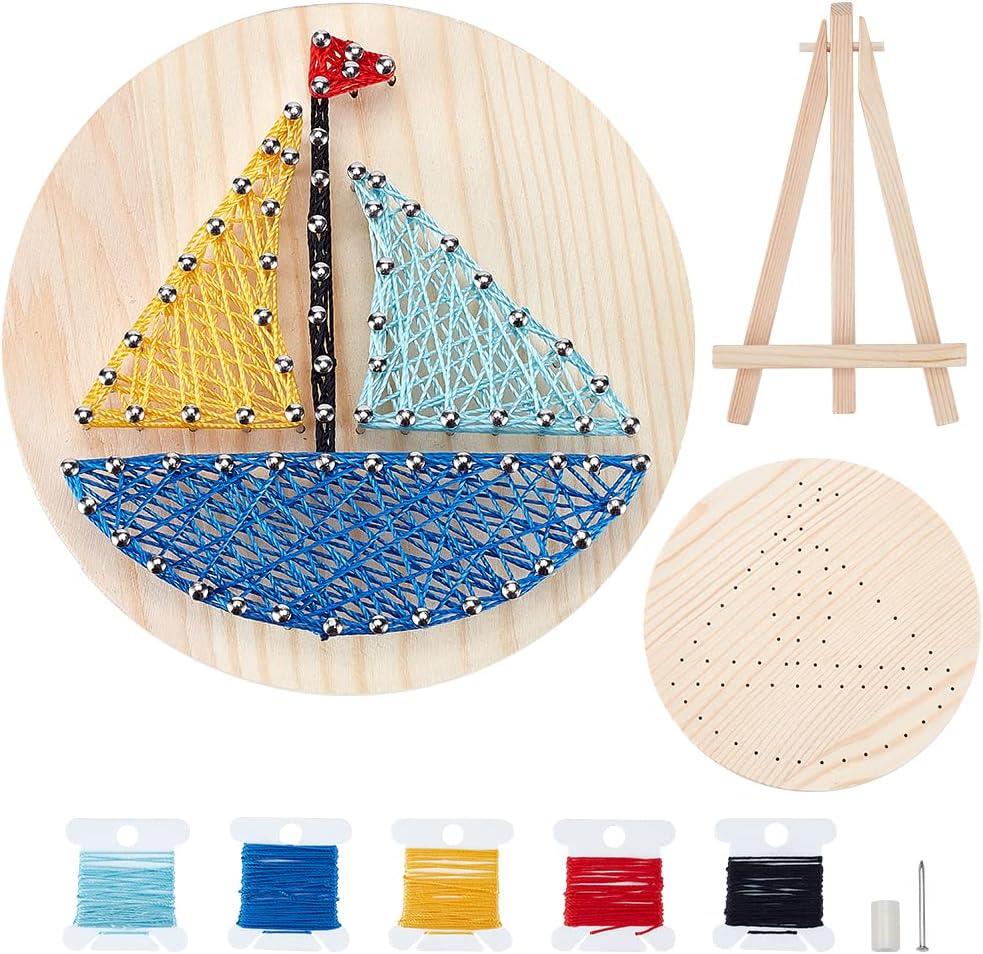 Kendin Yap İp Sanat Seti Yelken 11*11 cm