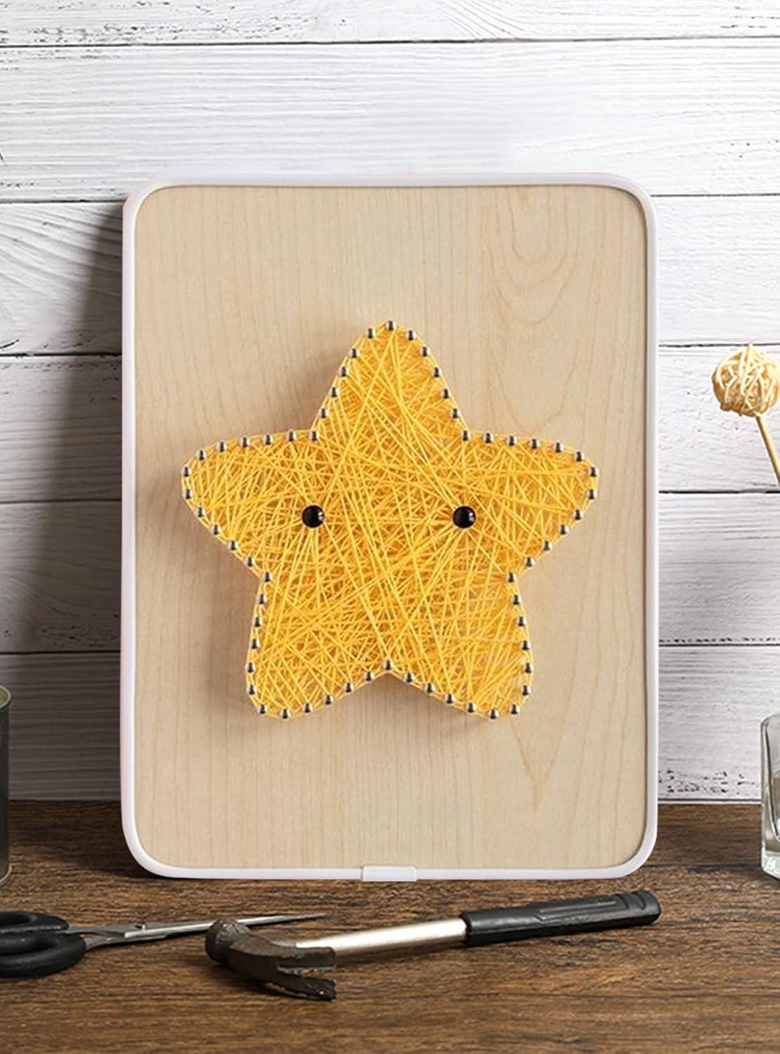 Kendin Yap İp Sanat Seti Yıldız 15*20 cm