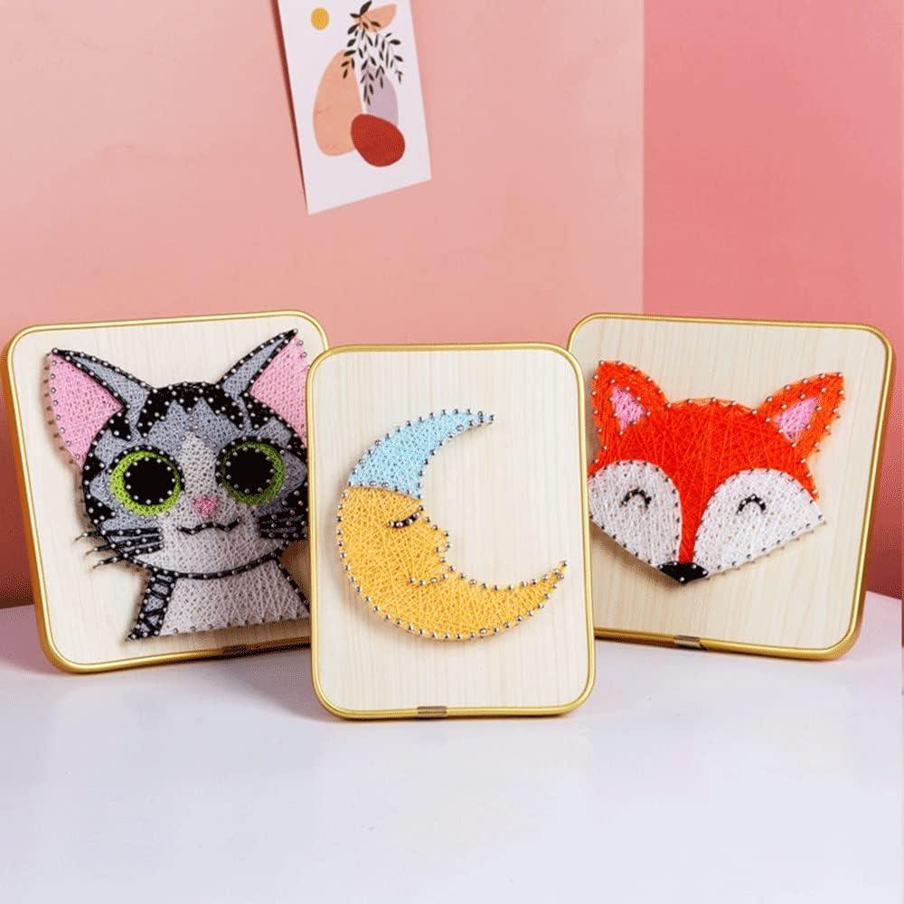 Kendin Yap Tilki İp Sanat Seti 20*20 cm