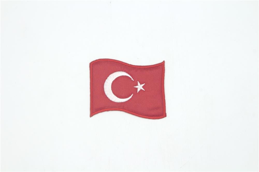 Model 12 Bayrak Aplik - STD Kırmızı