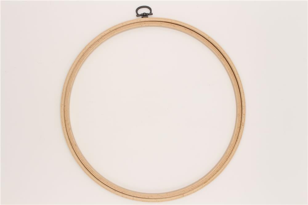 Nurge Ahşap Pano Nakış Kasnak No:6 - 8 mm Açık Kahverengi