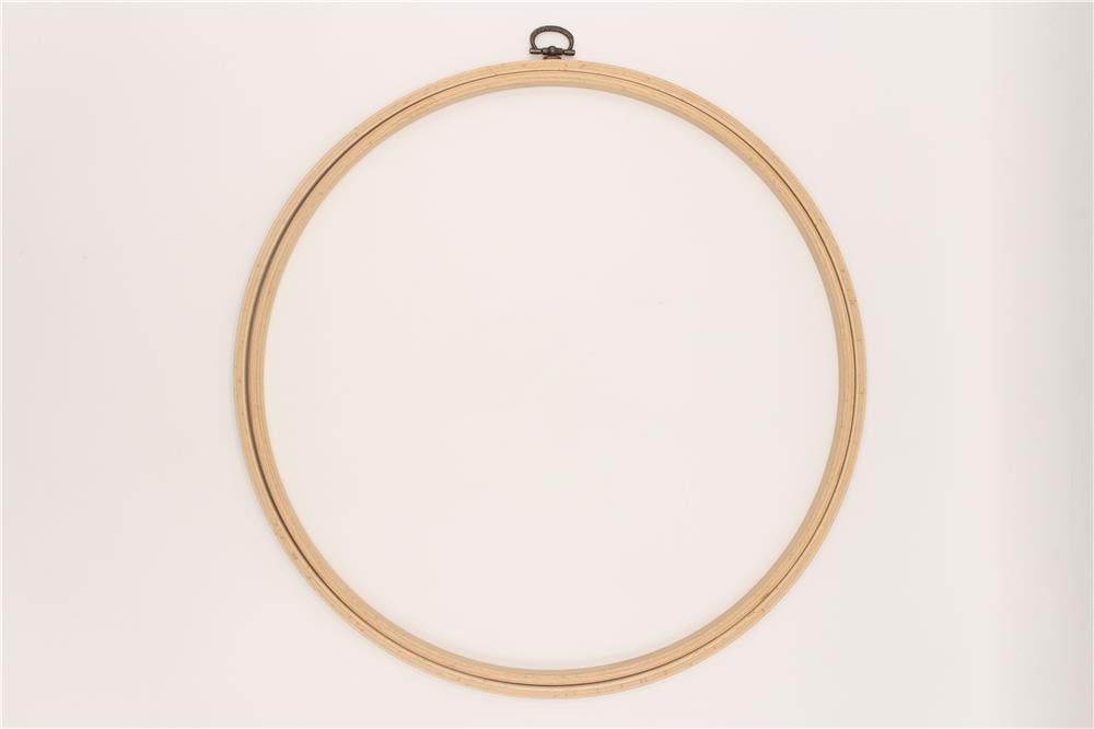 Nurge Ahşap Pano Nakış Kasnak No:8 - 8 mm Açık Kahverengi