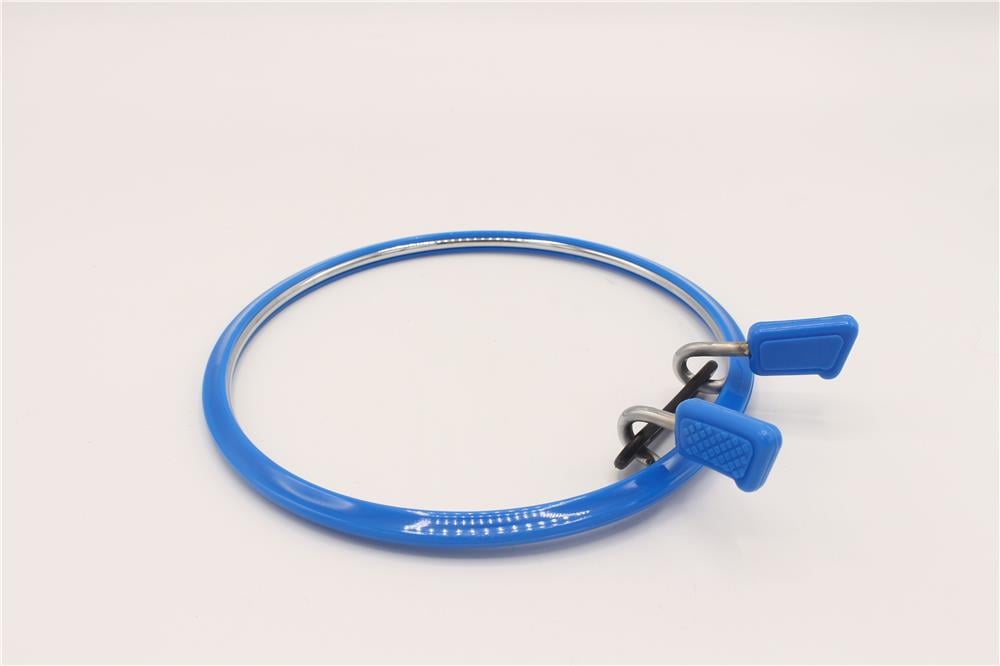 Nurge Yaylı Metal Nakış Kasnak No:2 - 126 mm Metal Rengi