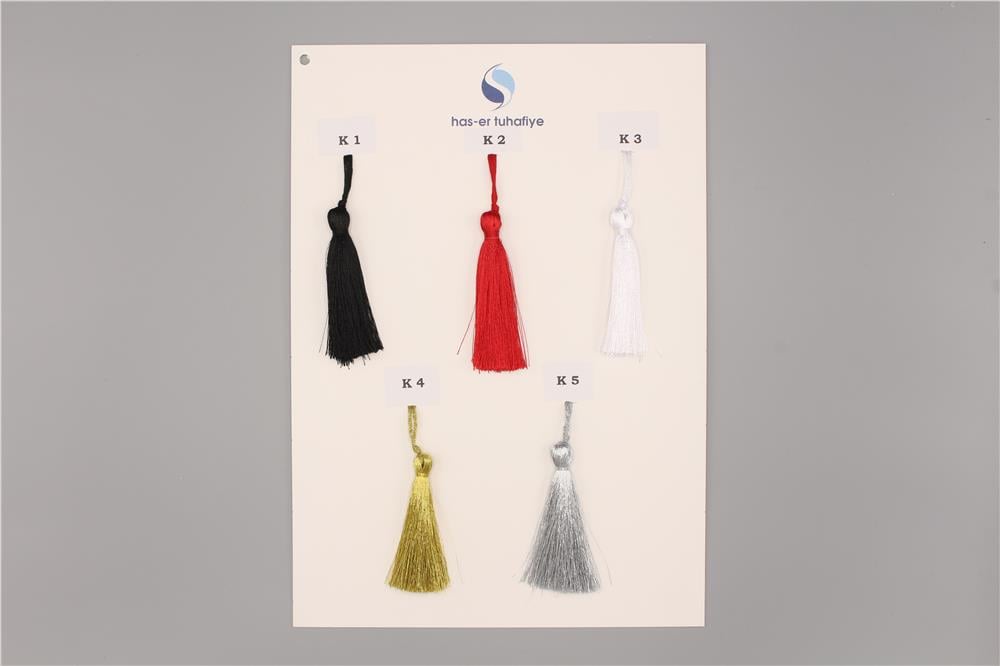 Polyester Püskül - 7 cm Altın