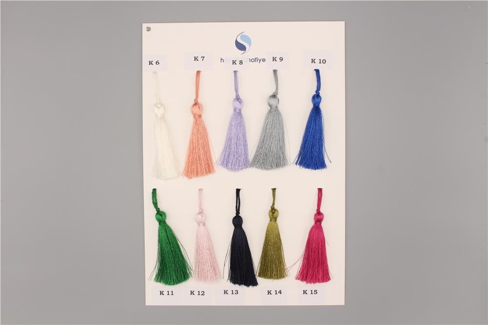 Polyester Püskül - 7 cm Yeşil