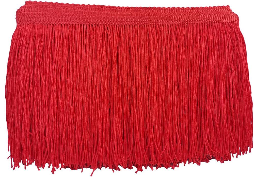 Saçak Şerit 7 cm - 25 mt Kırmızı