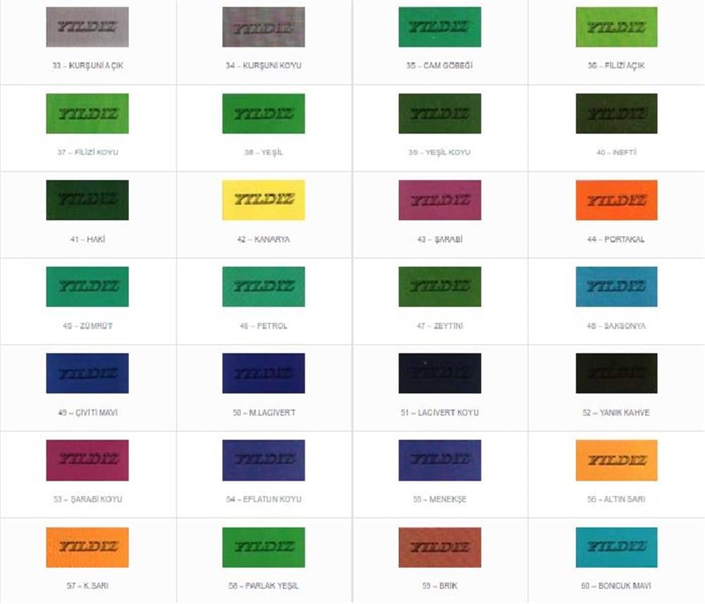 Tek Yıldız Kumaş Boyası - Petrol Mavi