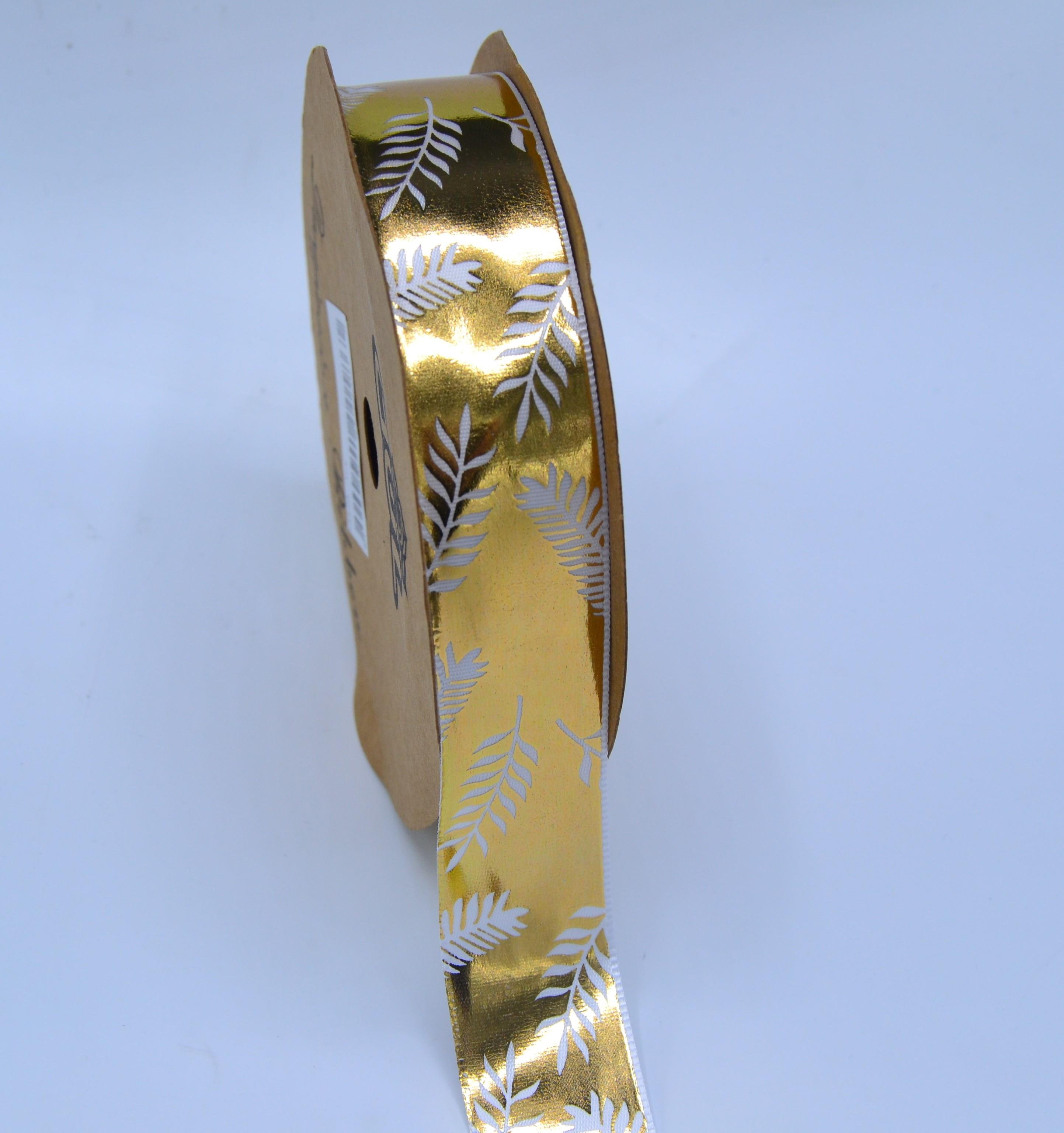 Yılbaşı Baskılı Kurdele 2.5 Cm