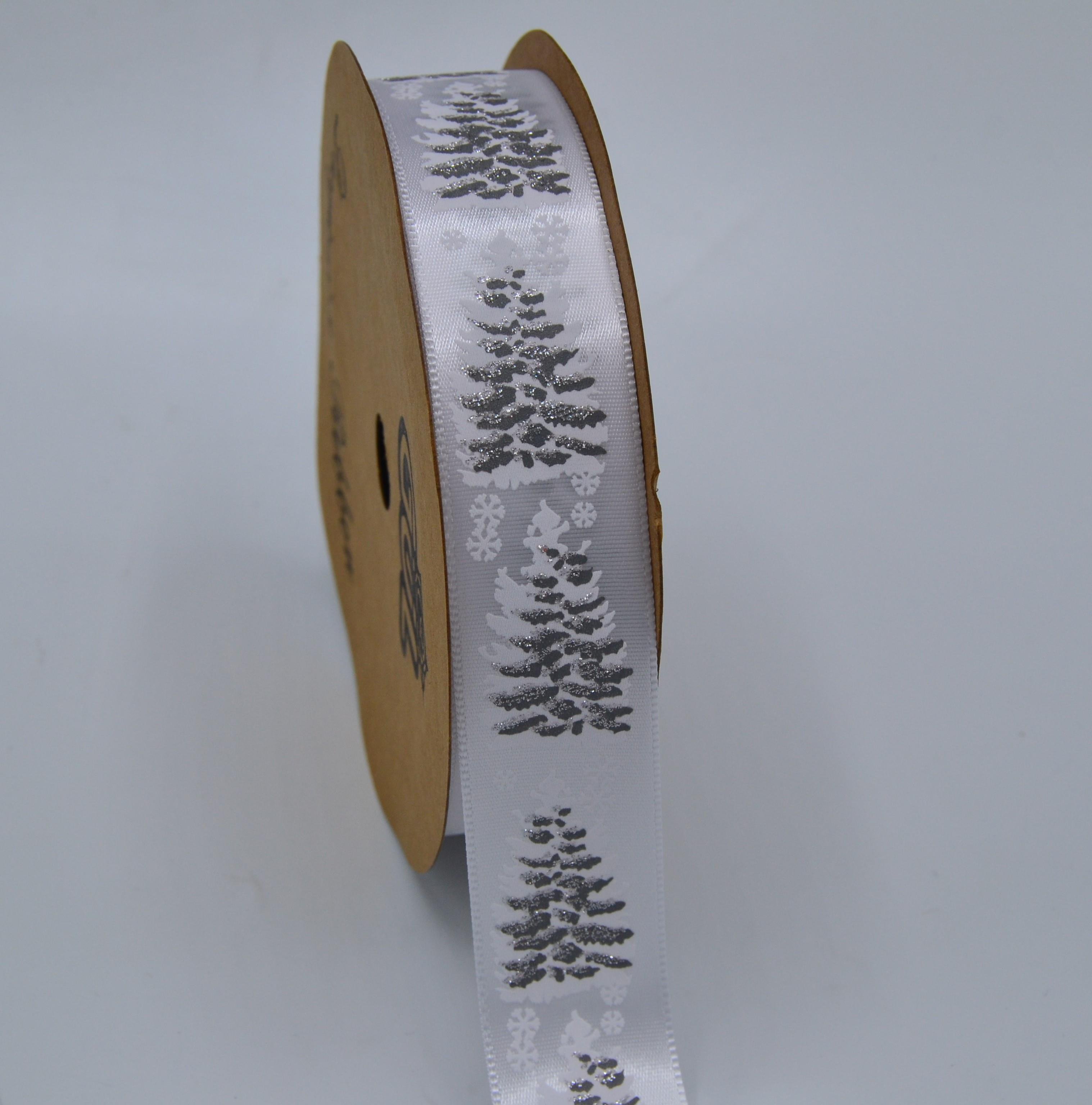 Yılbaşı Baskılı Kurdele 2.5 Cm