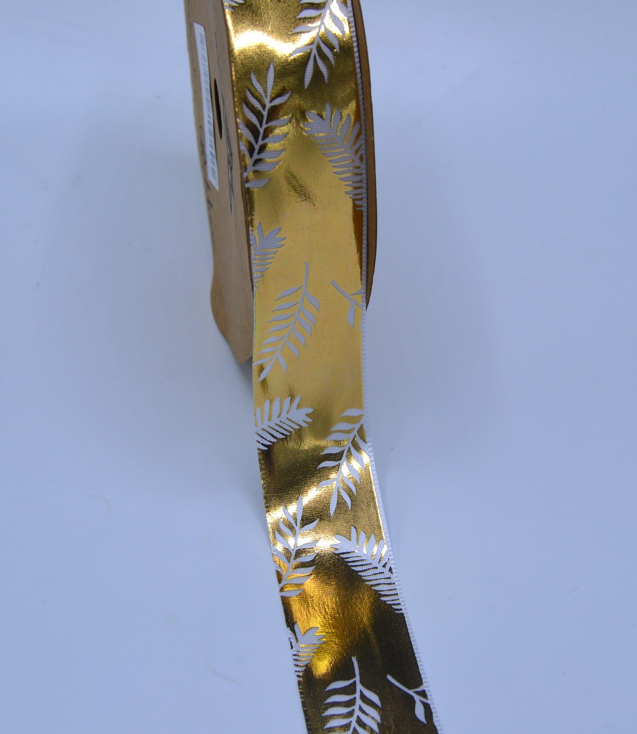 Yılbaşı Baskılı Kurdele 2.5 Cm