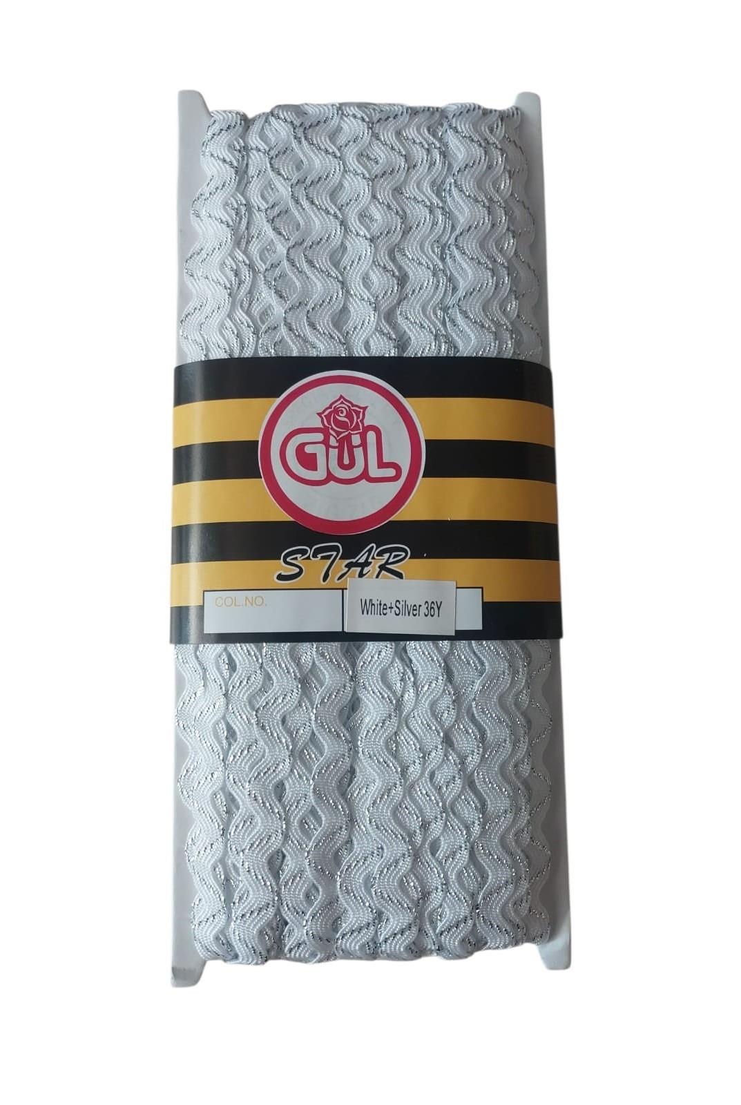 ZİKZAK SUTAŞI-BEYAZ SİM 10 MT