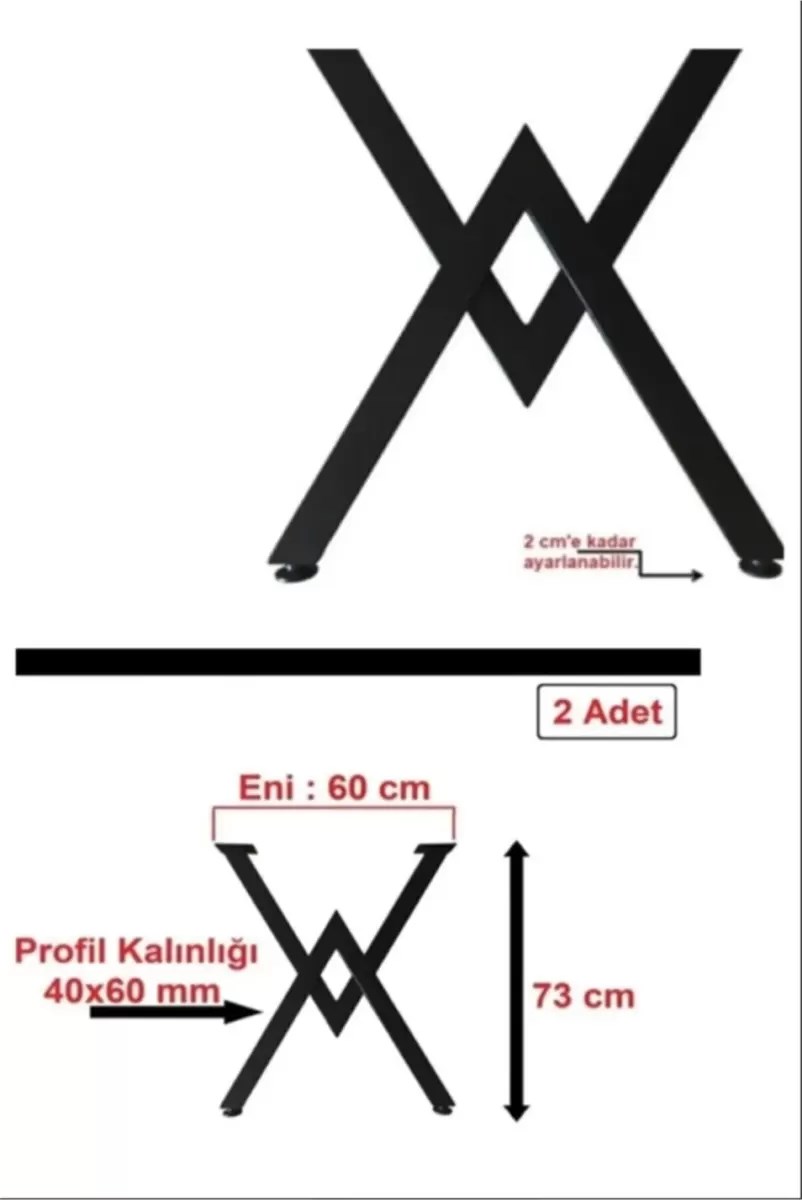* Su Yolu Kenar Ahşap Masif Yemek Masası 100 x 200