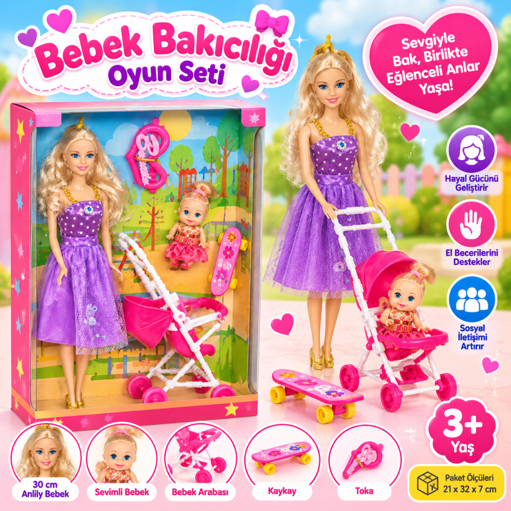 02269 Pusetli Bebek / +3 yaş