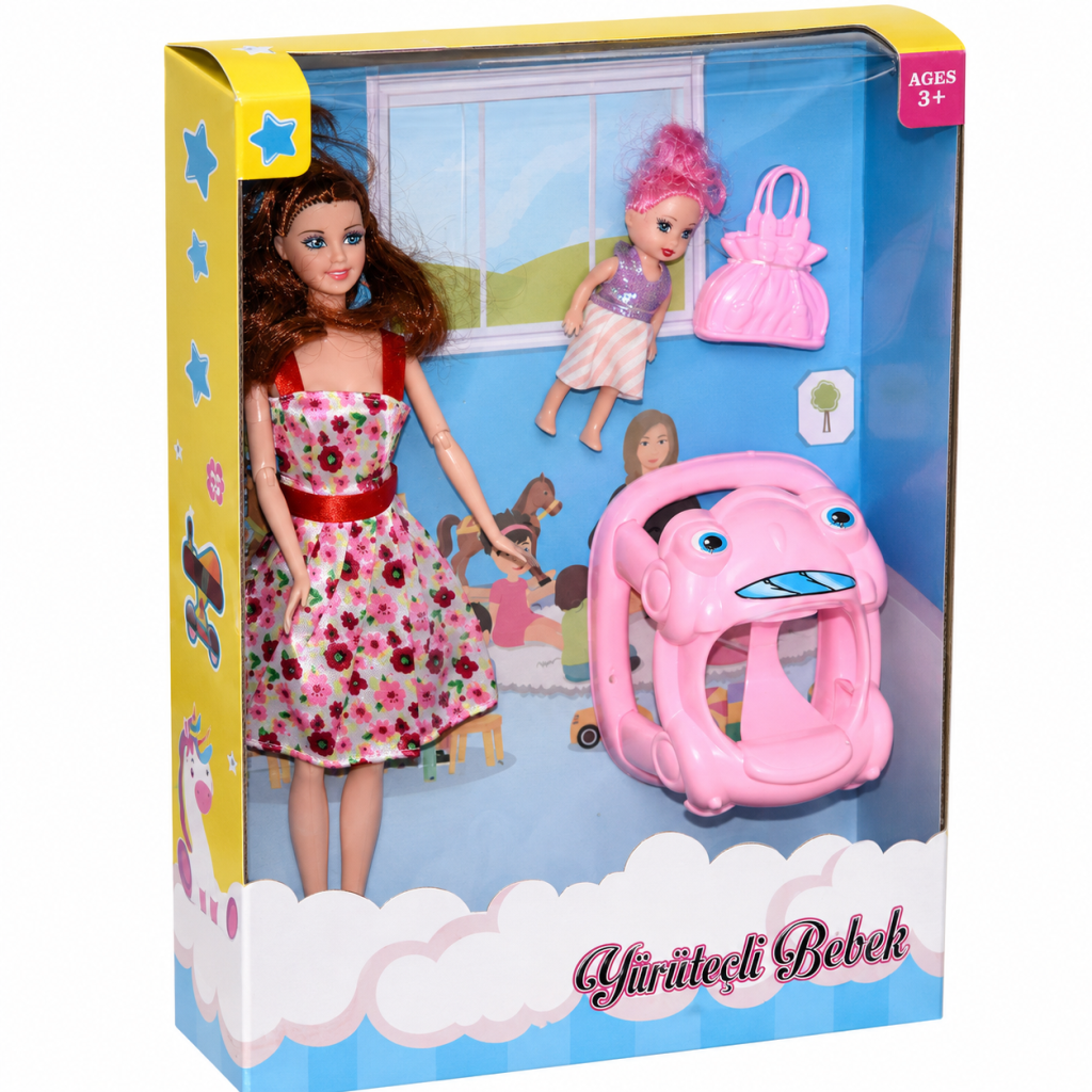 02413 Anlily Yürüteçli Bebek / +3 yaş