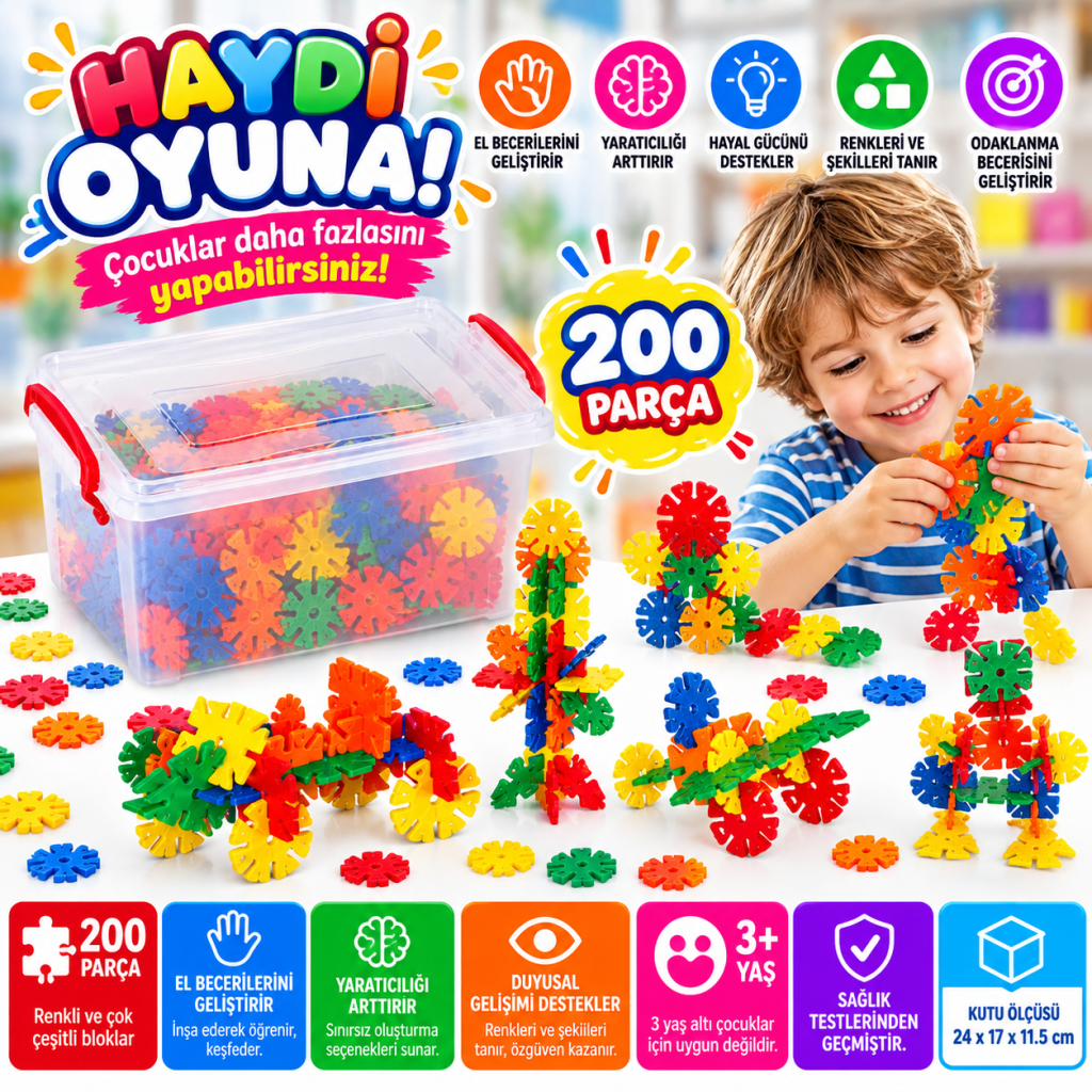 03147 Magic Puzzle 200 Parça