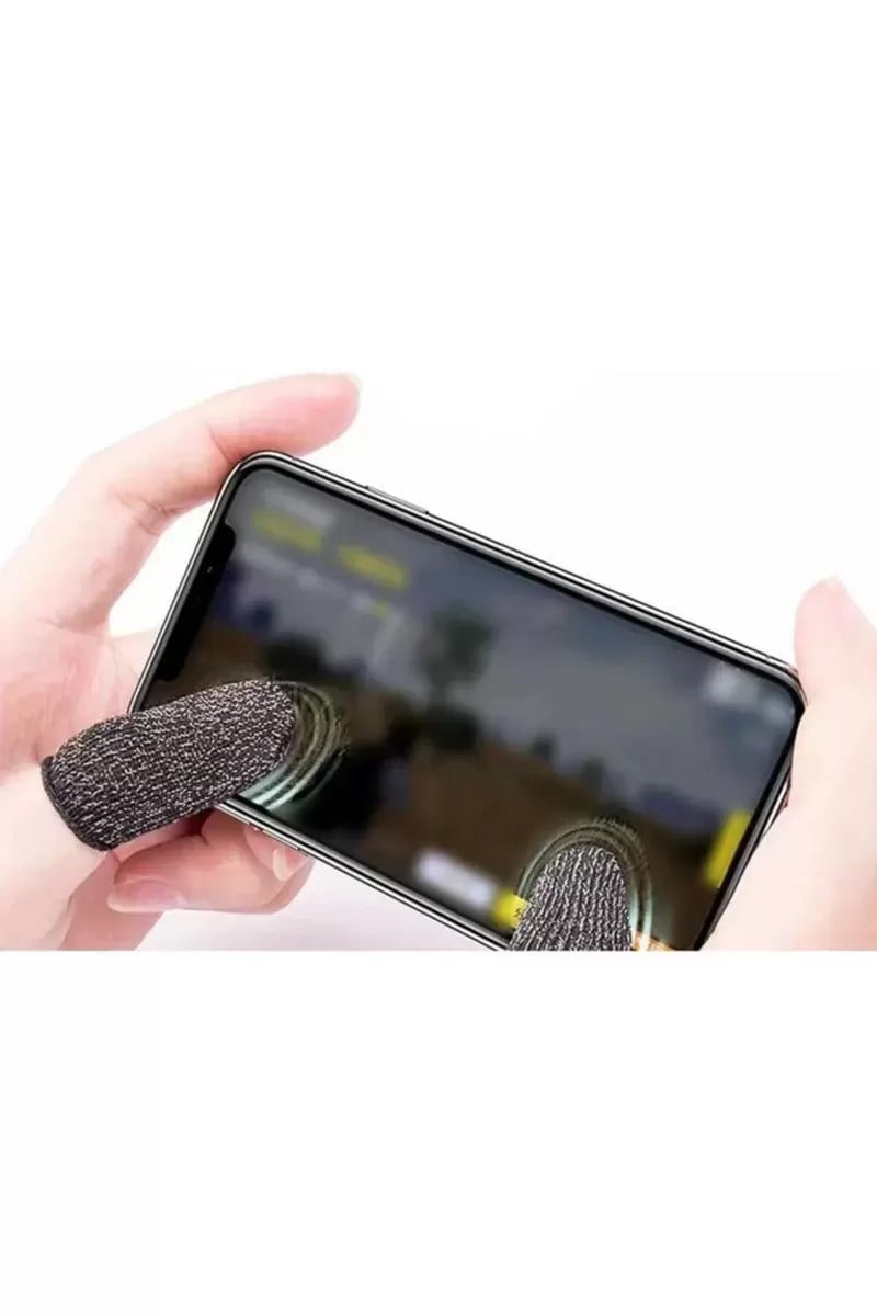 1 Çift Pubg Mobile Oyun Yıkanabilir Ter Önleyici Parmak Eldiven