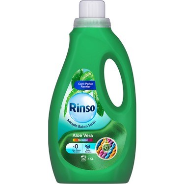 1.5 L Aloe Vera Özlü Sıvı Deterjan Renkliler İçin