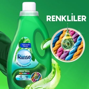 1.5 L Aloe Vera Özlü Sıvı Deterjan Renkliler İçin