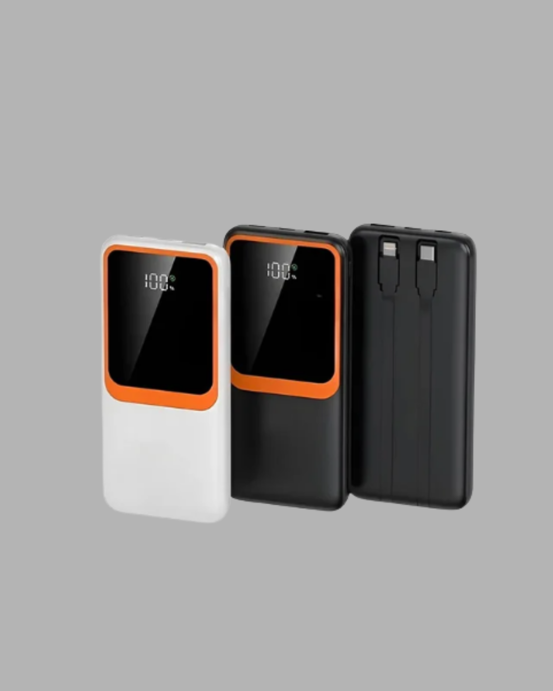 10000 mAh Taşınabilir Powerbank Çift Çıkışlı Type-C ve Lightning Uyumlu