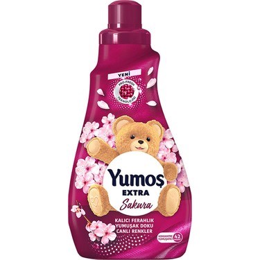 1008 ml Sakura Yıkanması Zor Eşyalar İçin Yumuşatıcı