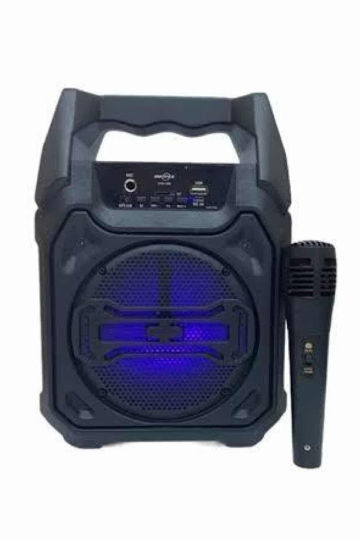 10W Güçlü Ses Performanslı Bluetooth Karaoke Hoparlörü