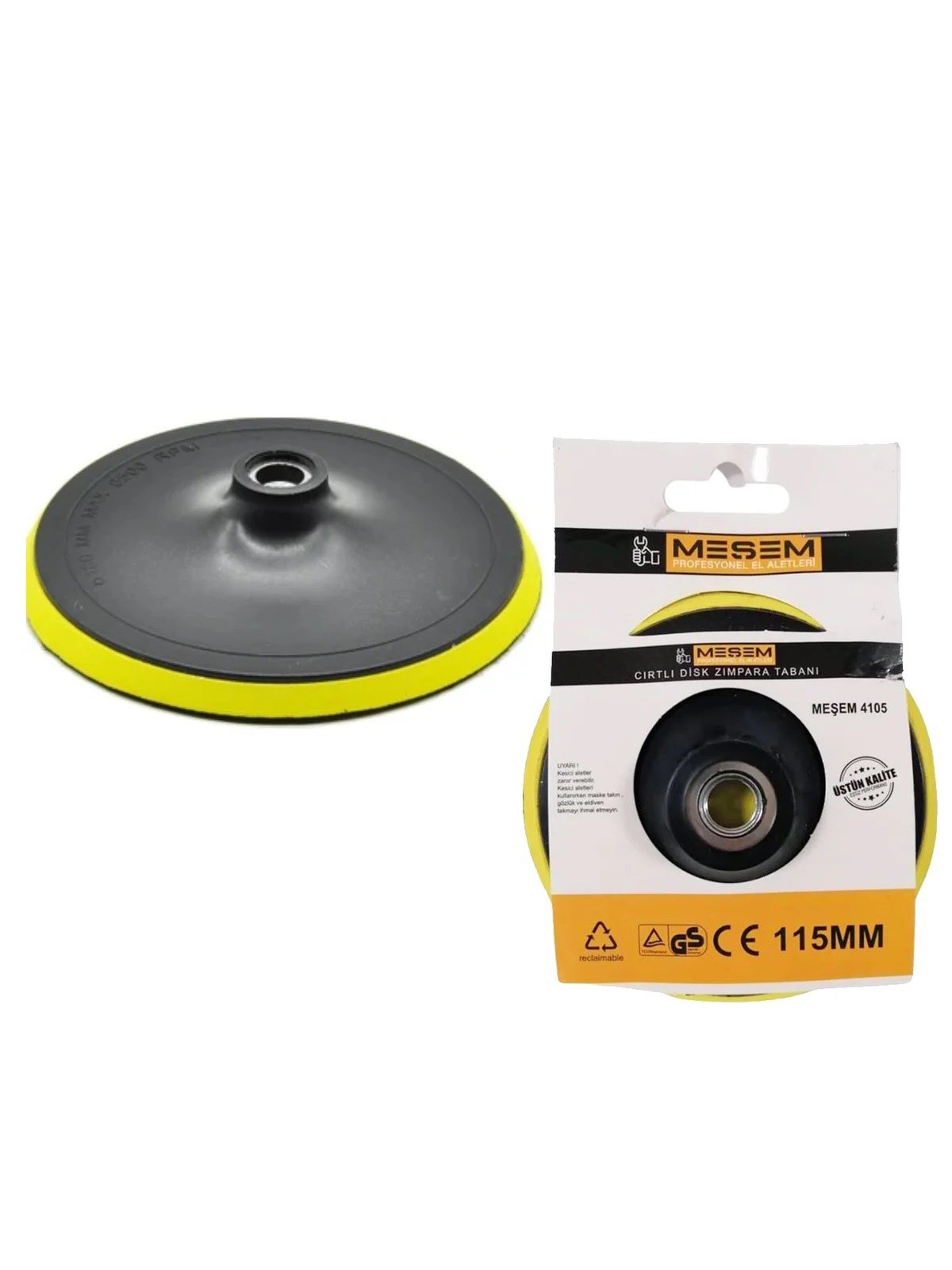 115mm Cırtlı Zımpara Disk Altlığı