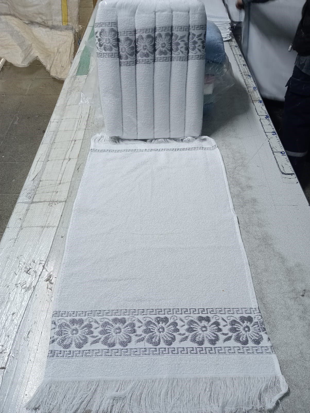 12 Adetli Saçaklı Düğün Havlusu, Konvoy Havlusu Ekonomik Model 40x80cm