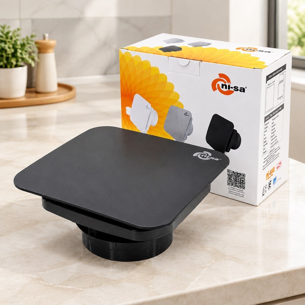 120 mm Plastik Banyo/Tuvalet Aspiratörü (16W, 180 m³/h)