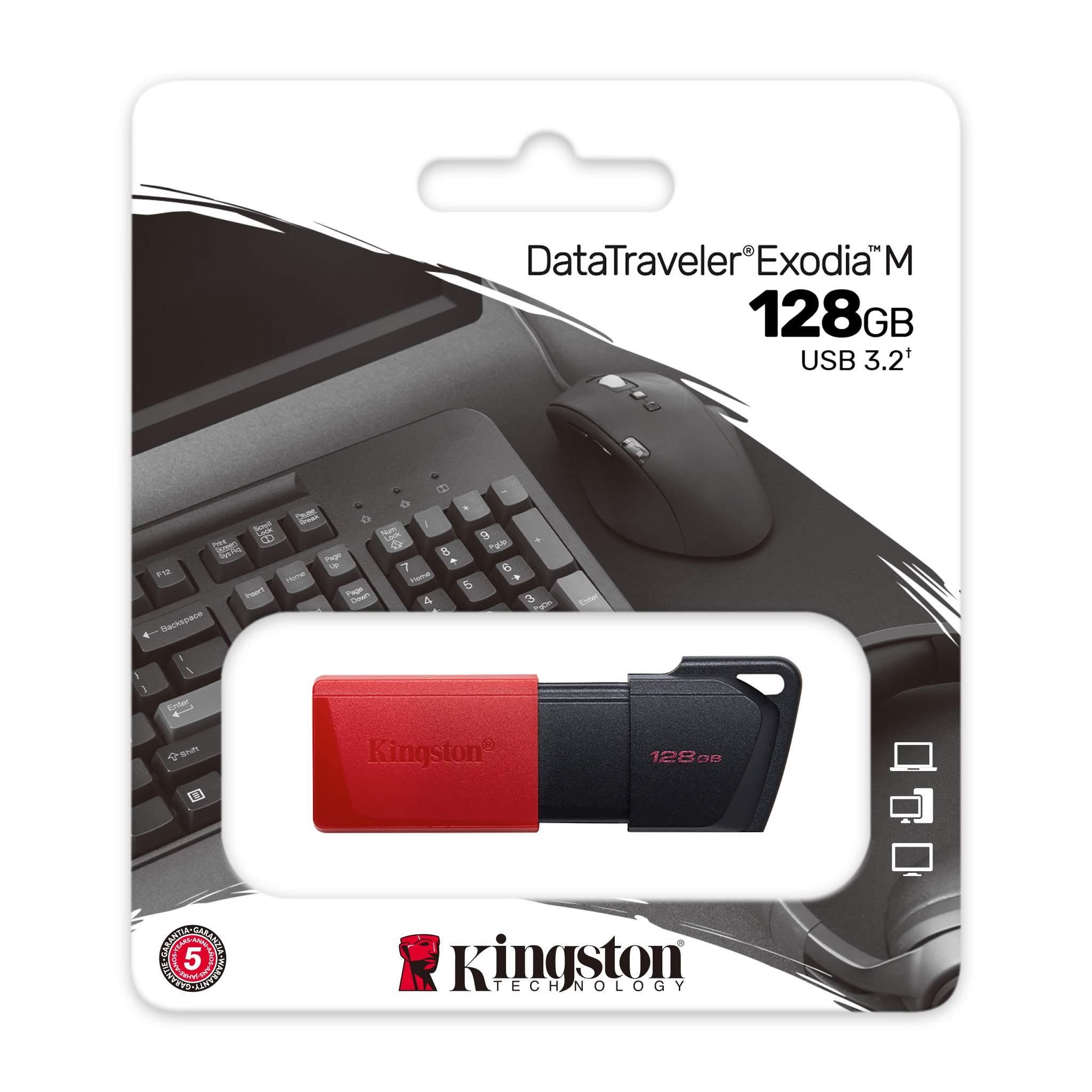 128 GB EXODIA M USB BELLEK 3.2 DT DTXM/128GB