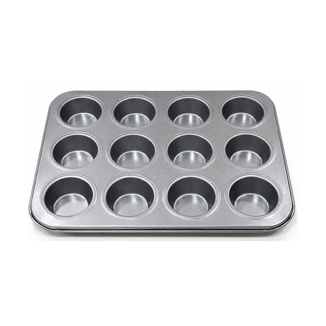 12'li Metal Muffin Kek Kalıbı