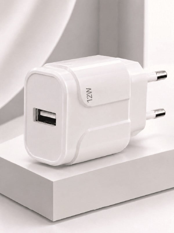 12W USB Şarj Adaptörü Ev ve Ofis Kullanımına Uygun