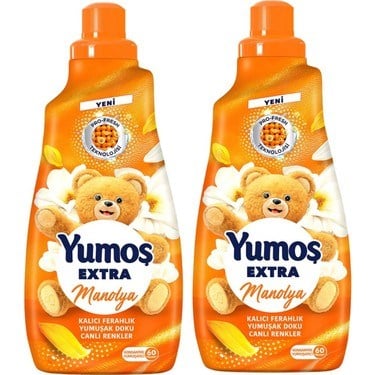 1440 ml Manolya Aromalı Extra Yumuşatıcı ile 60 Yıkama