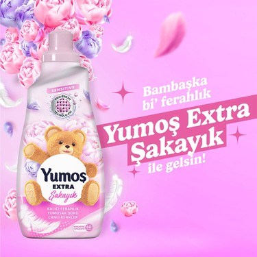 1440 ml Şakayık Kokusuyla Konsantre Yumuşatıcı 60 Yıkama
