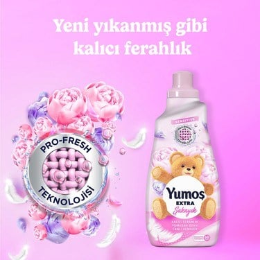 1440 ml Şakayık Kokusuyla Konsantre Yumuşatıcı 60 Yıkama