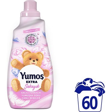 1440 ml Şakayık Kokusuyla Konsantre Yumuşatıcı 60 Yıkama