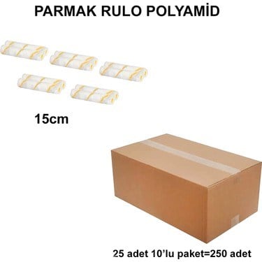 15 Cm 250 Adet Polyamid Rulo Yedek, Uzun Süreli Kullanım