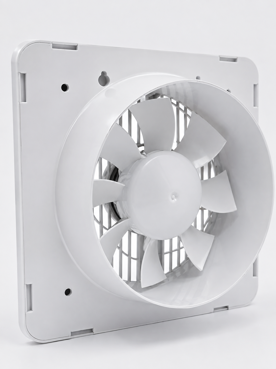 150 mm Dekoratif Aspiratör 20,8 x 20,8 cm 20 W 320 m³/h Duvar ve Tavan Tipi Havalandırma Fanı