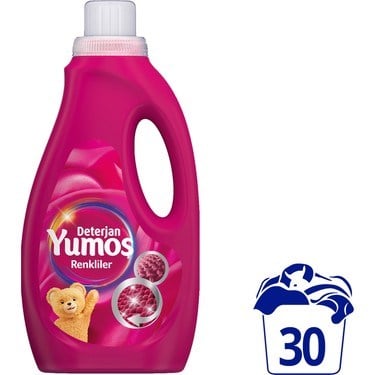 1500 ml Sıvı Deterjan ile Renk Koruma ve 30 Yıkama