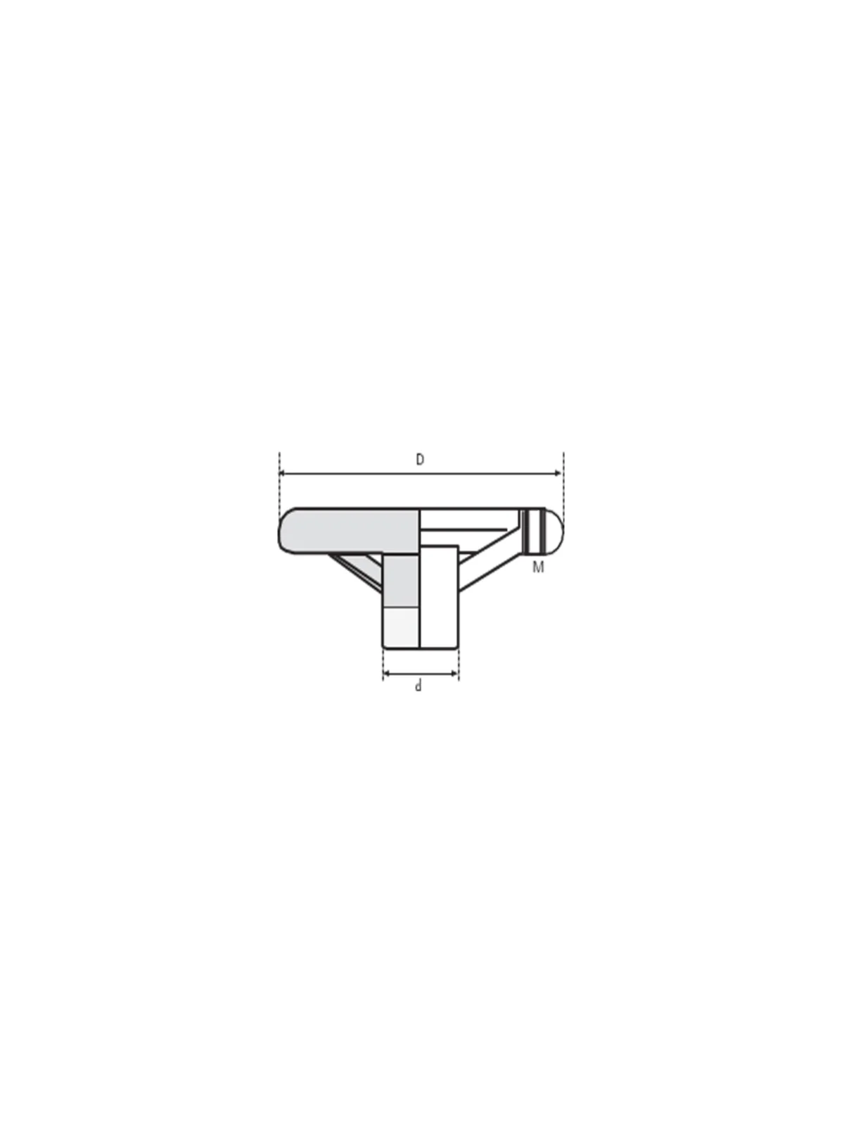 175 mm Volant Kol Cam Elyaflı Kolsuz