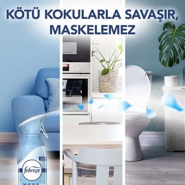 185 ml Okyanus Esintisi ile Hava Ferahlatıcı Sprey