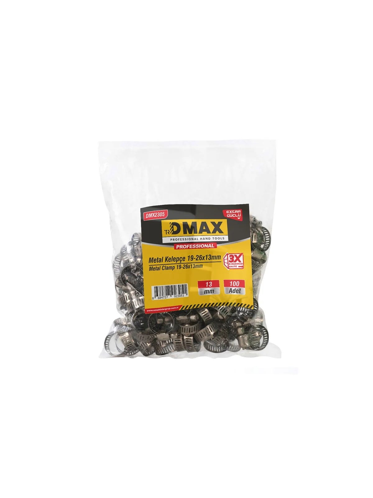 19-26 x 13mm Metal Hortum Kelepçesi DMX 2305