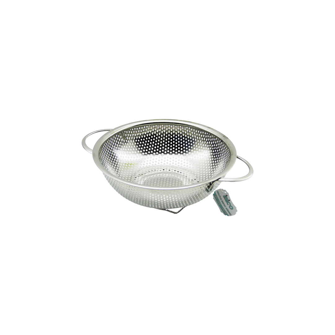 19 cm Çelik Tel Ayaklı Metal Kulplu Süzgeç