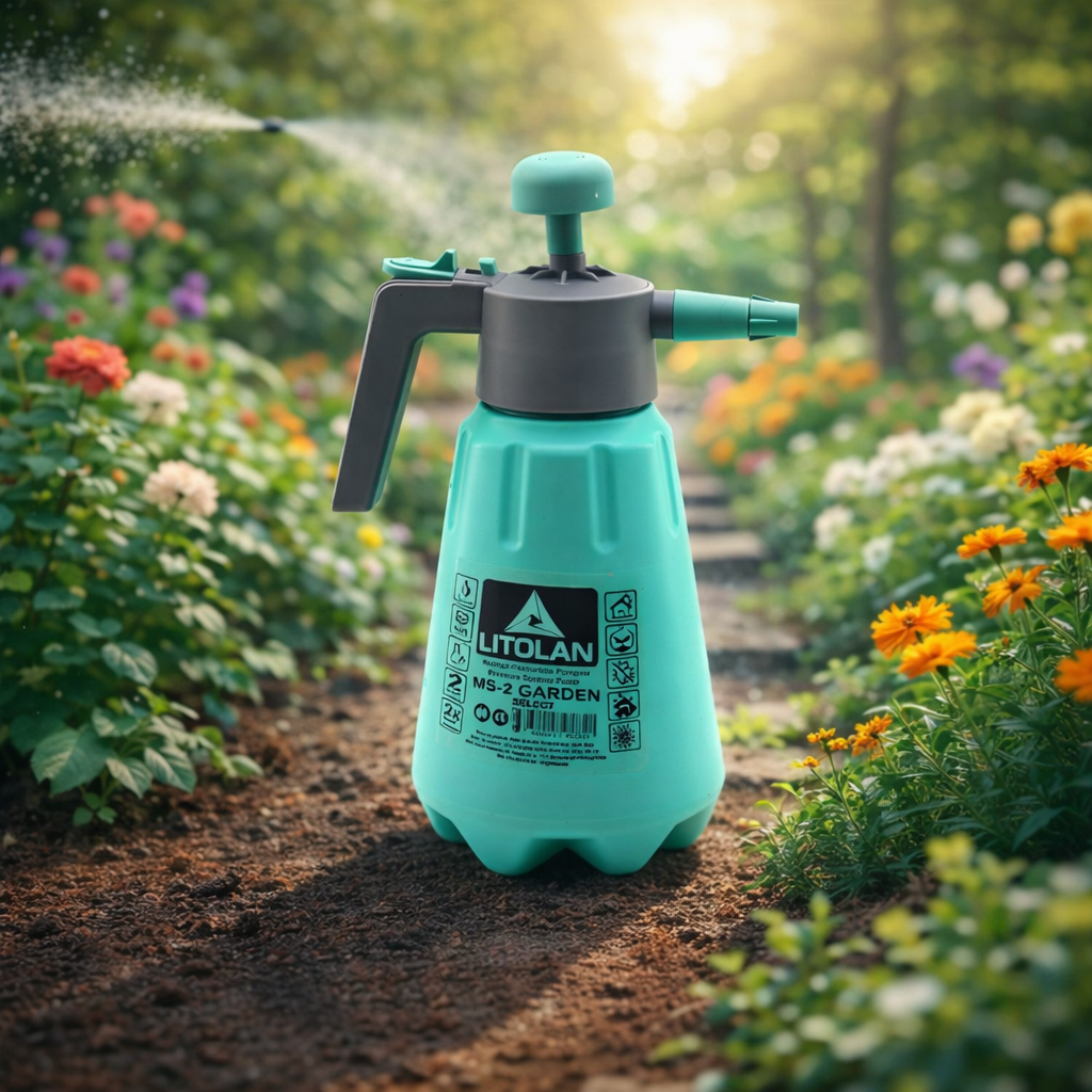2 Uçlu Basınçlı İlaçlama Püskürtme Pompası (30L)