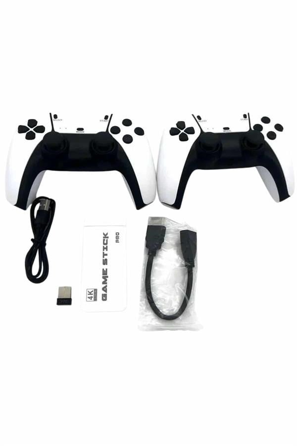 2.4 GHZ Oyun Konsolu Çift Konsol 4K Ultra Hd Game Stick