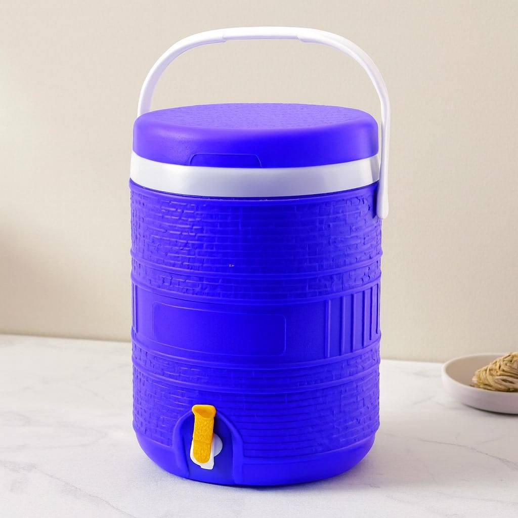 20 Litre Musluklu Plastik Termos - Taşıma Kulplu