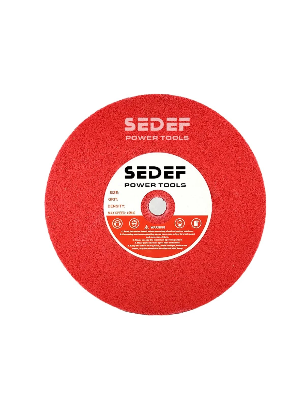 200x50x20 mm Kırmızı Skoç Elyaf Zımpara Taşı 5PB 320 Kum