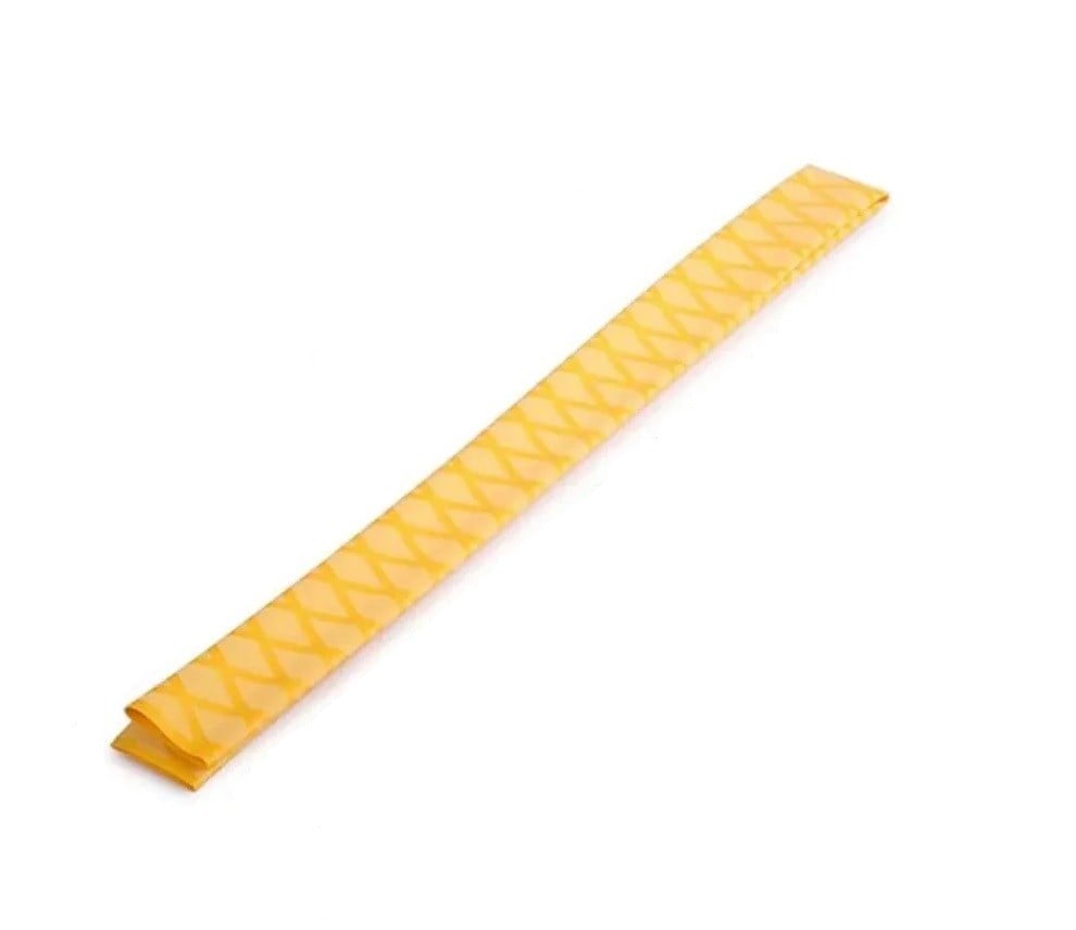 20mm Olta Kamışı Koruyucu Kaydırmaz Makaron Shrink 100cm - SARI
